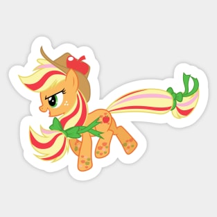 Rainbow Power Applejack Sticker